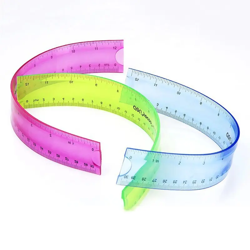 Promotional Customized Soft PVC Flexible Rulers