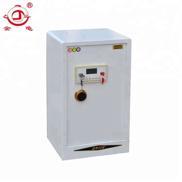 home all steel electronic lock with key bank safe box