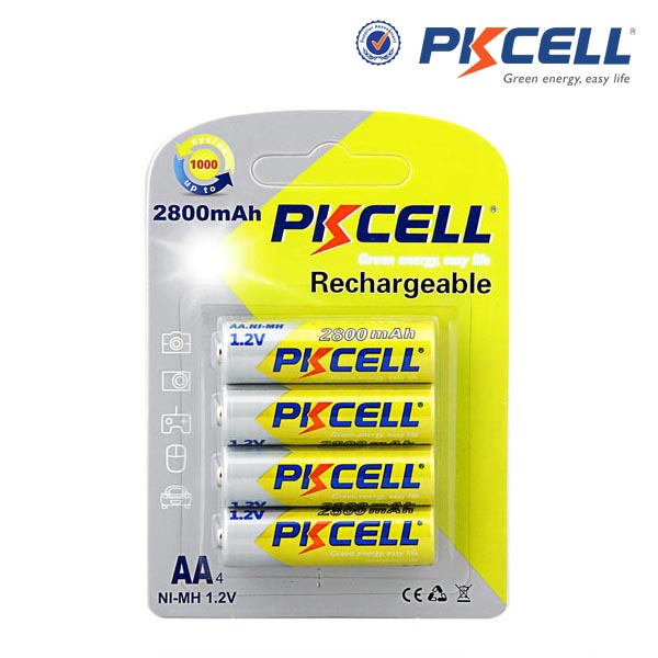 Игрушки ni cd 2800 мАч NI-MH aa 1.2 В аккумуляторная 1000 батарея цикла