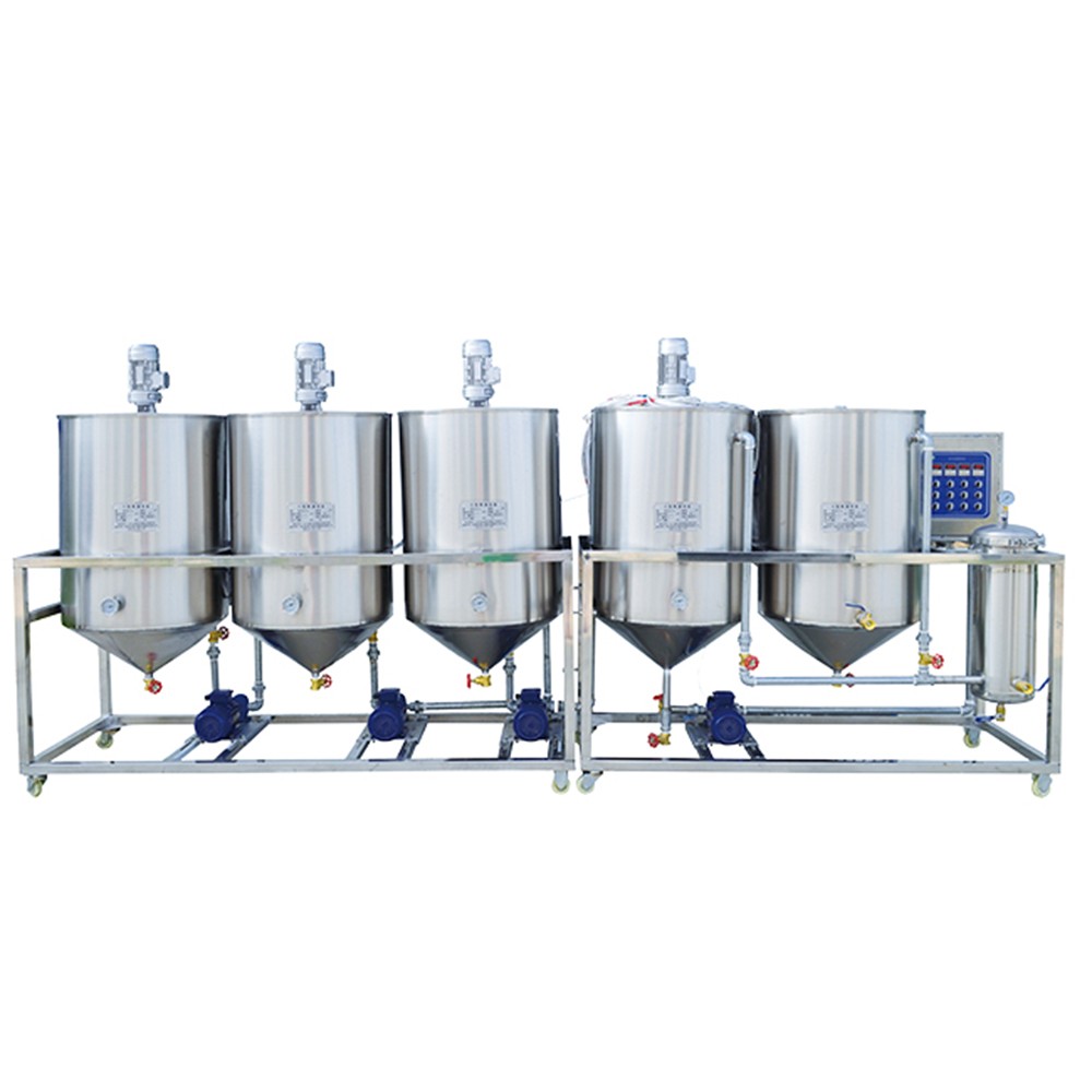 refined bleached deodorized palm oil machine,Palm Edible Oil Refining Equipment Crude soybean Oil Refinery Machine