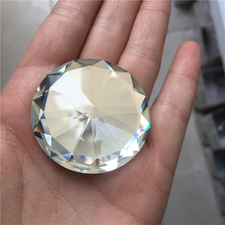 Dongzhou Crystal 1071 круглый Сияющий кристалл ab плоские стразы bakc большой размер 50 мм/45 мм, большие плоские задние Стразы