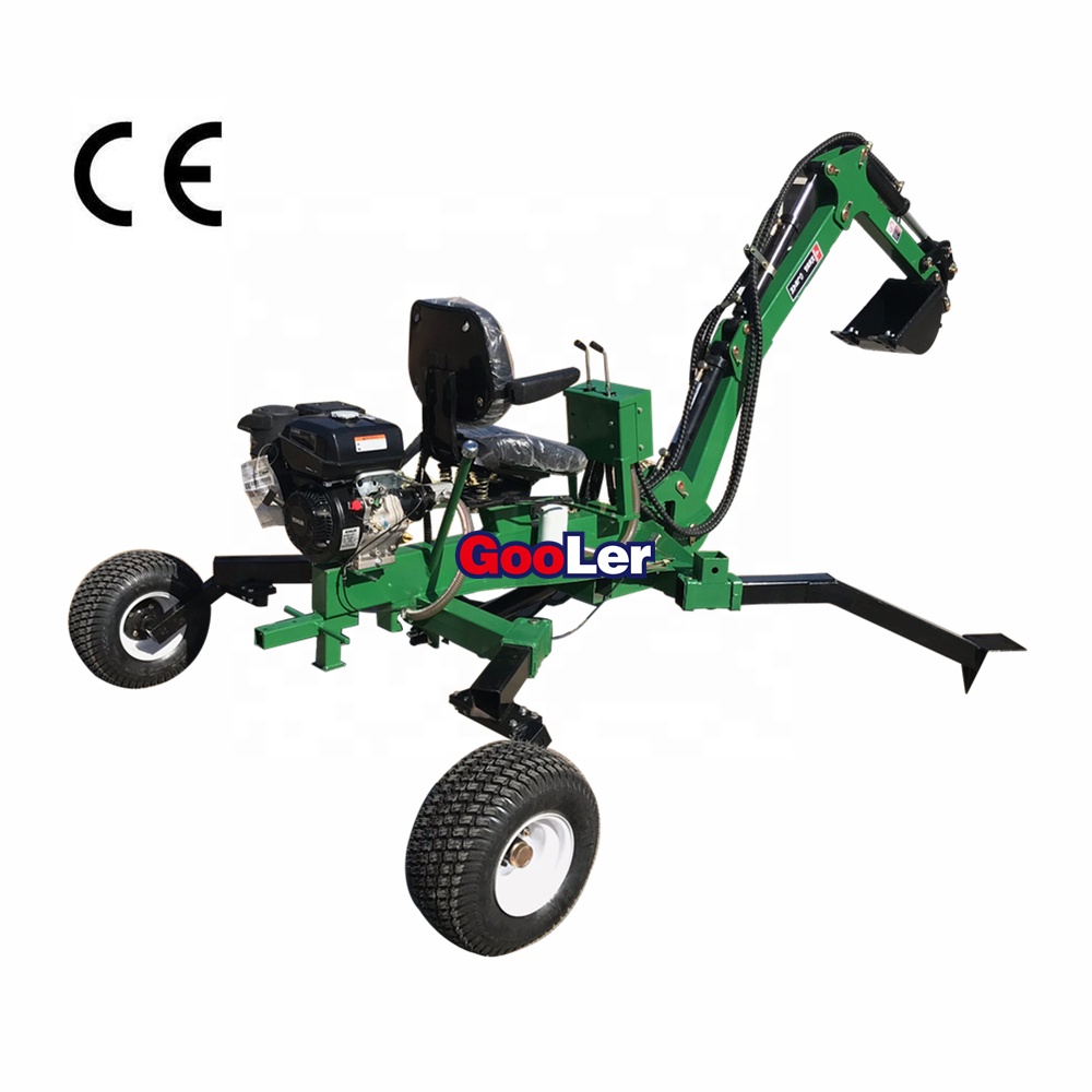 Экскаватор-вездеход 15HP ATV с двухскоростной шестерней и множеством ковшей