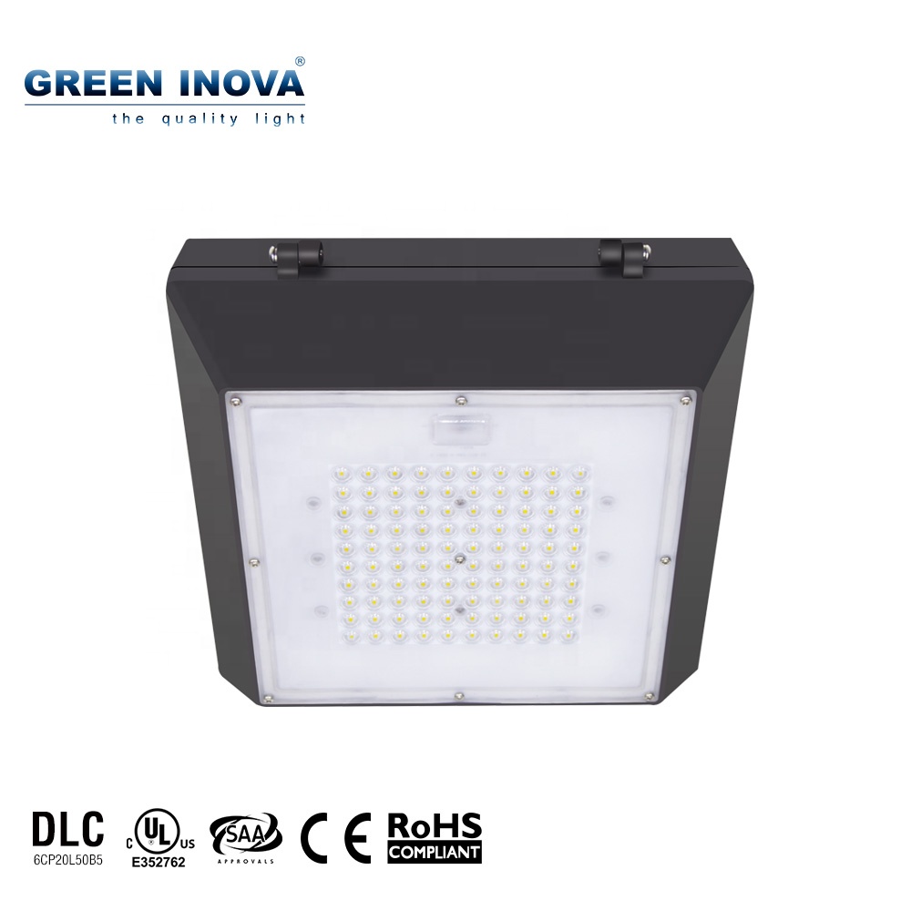 2020 New DLC premium UL/cUL 20W 30W 40W 55W 80W LED slim canopy light
