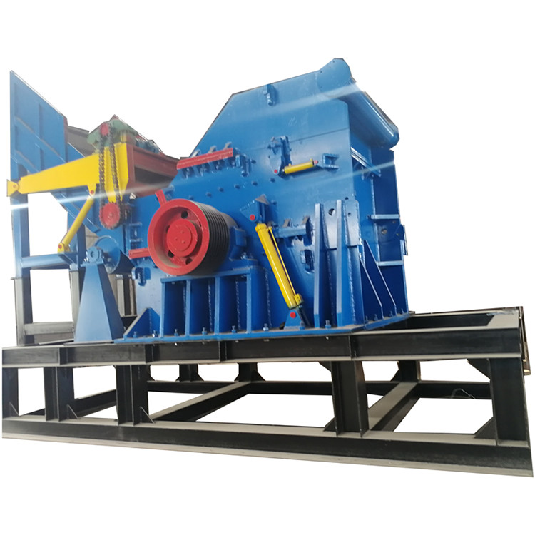 Waste cast iron metal scrap crusher machine