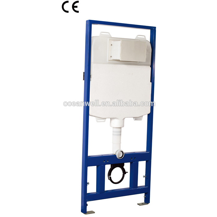 HDPE дует туалет цистерны скрытые в стене для настенных wc