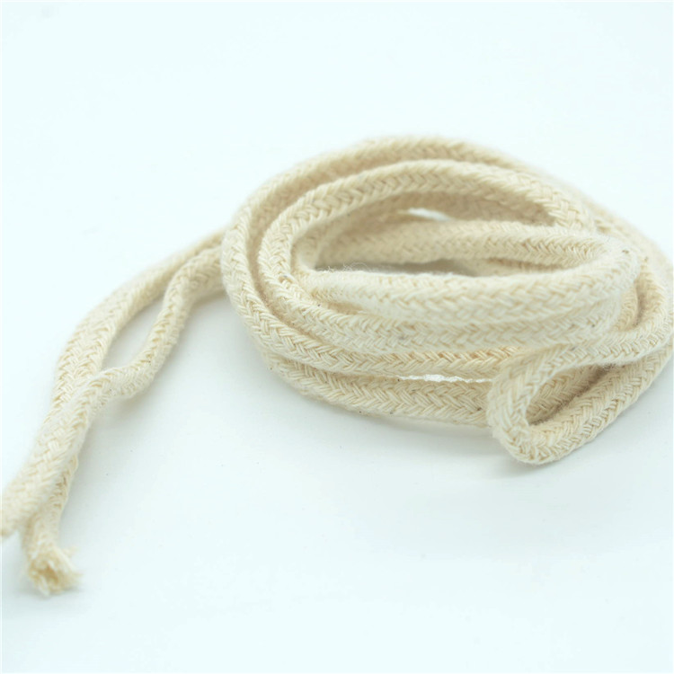 12mm Natural Color Undyed Multi-size Cotton Ropes for Bag Handle