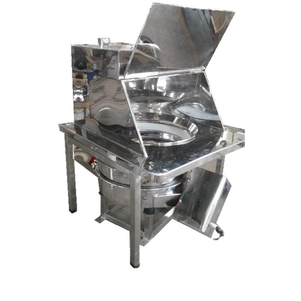 Bulk material feeding dust free manual bag dump station dust free feeding station