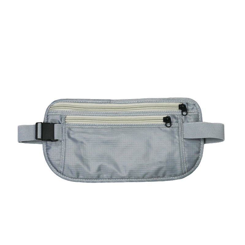 Adjustable Thin Belt Pouch Safe Waist Fanny Pack Bag