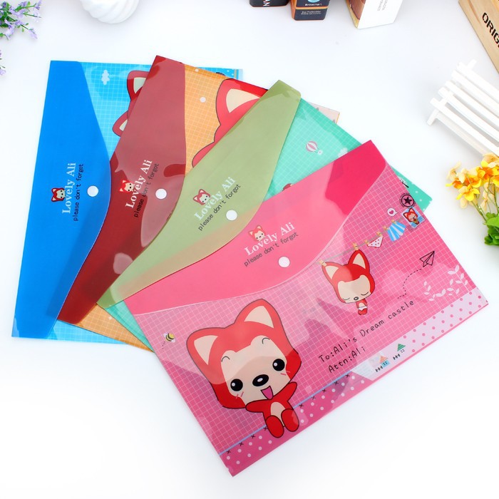 A4 custom size zipper file folder bag(SD-DB-015)