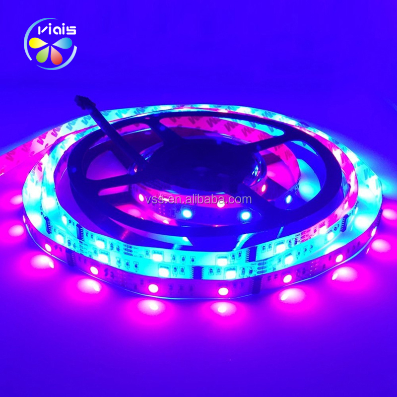 Viais оптовая продажа 12V IP20 IP65 IP67 5050 Rgb Dream Color lpd6803 IC Гибкая светодиодная лента