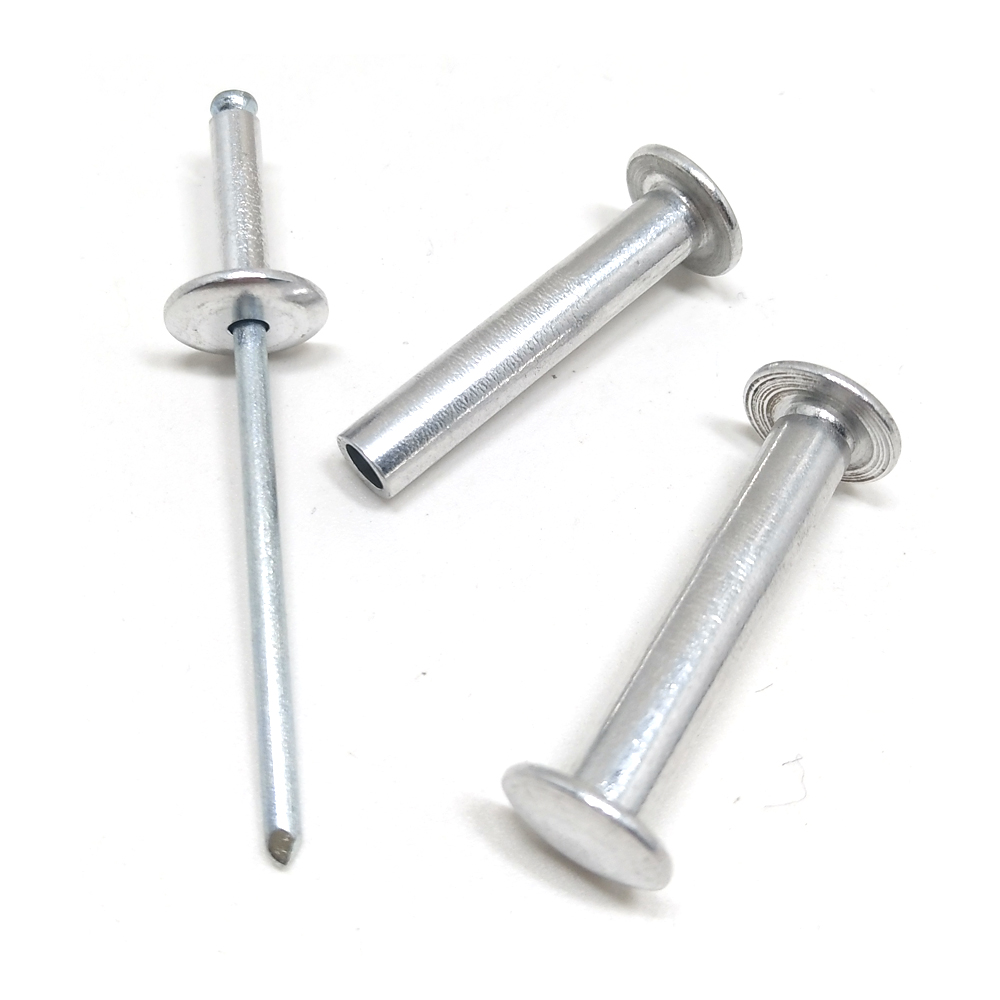 aluminum steel two piece mate rivets
