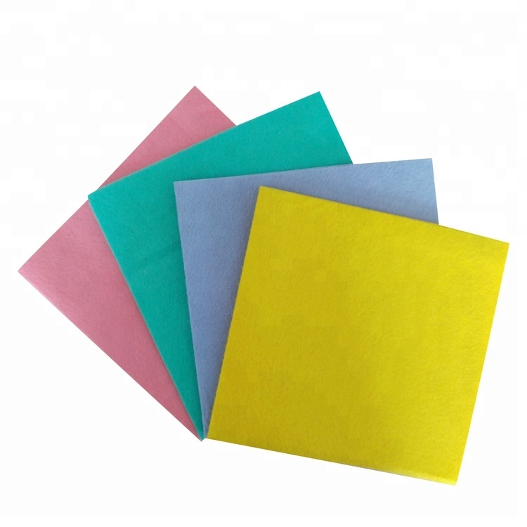 heavy weight household cleaning needle punched nonwoven cloth