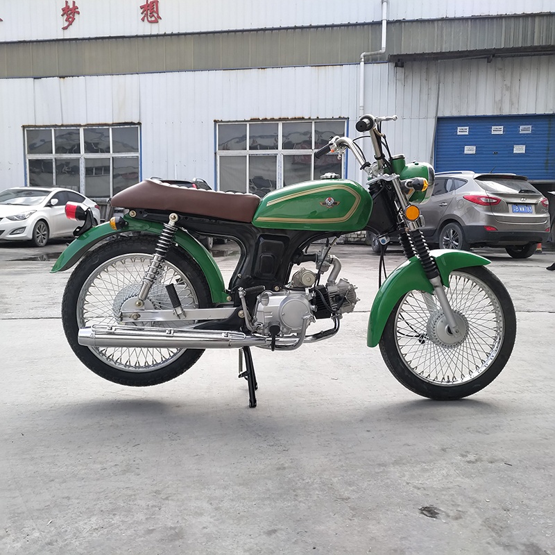 Дешевые винтажные Мини-мотоциклы 70cc с двигателем Loncin