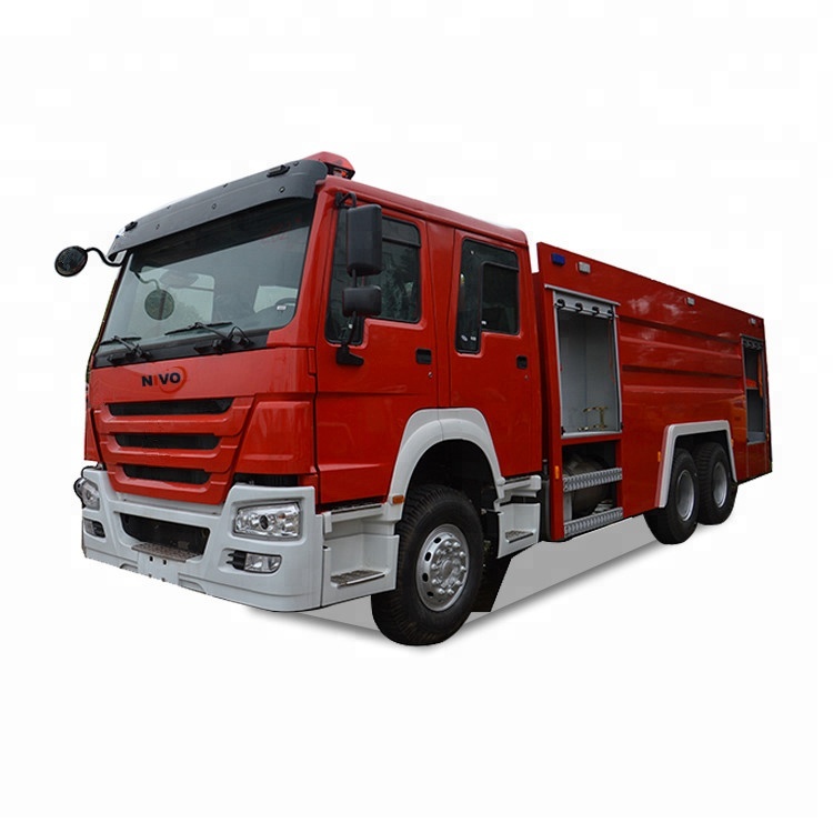 nivo machinery 8ton Emergency & Rescue Fire Water Pumper Diesel Foam Fire Truck and parts