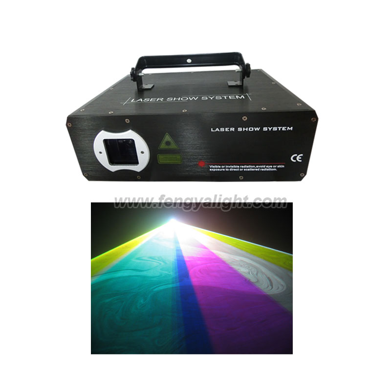 Праздничное сценическое освещение 2 Вт RGB анимационное лазерное шоу