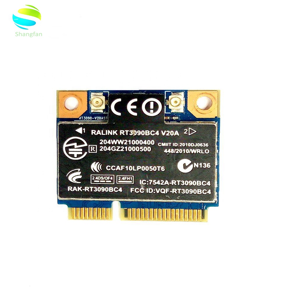 Ralink RT3090 RT3090BC4 300 Мбит PCI-E Вай-Фай адаптер Mini PCI-E Беспроводная комбинированная карта синий зуб V3.0 BT 3,0 для струйного принтера HP SPS: 602992-001 аккумулятор большой емкости
