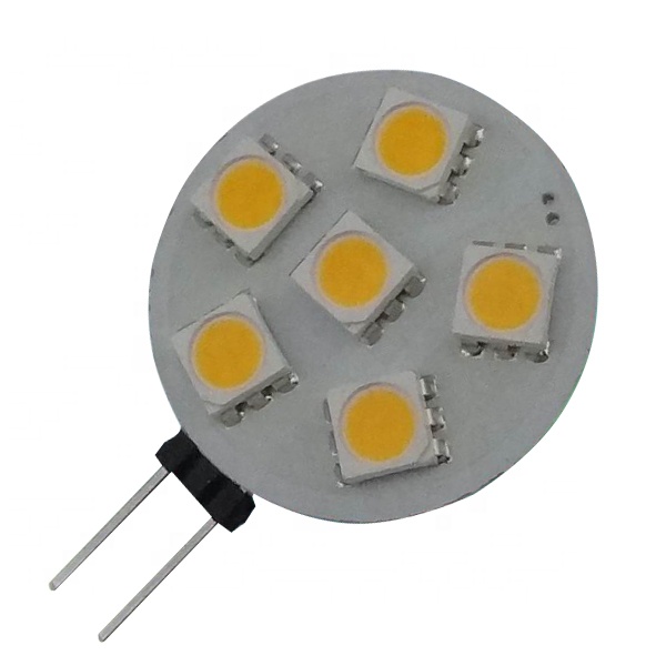 Маленький теплый белый светодиод 2600k high CRI 1,2 w g4 24v