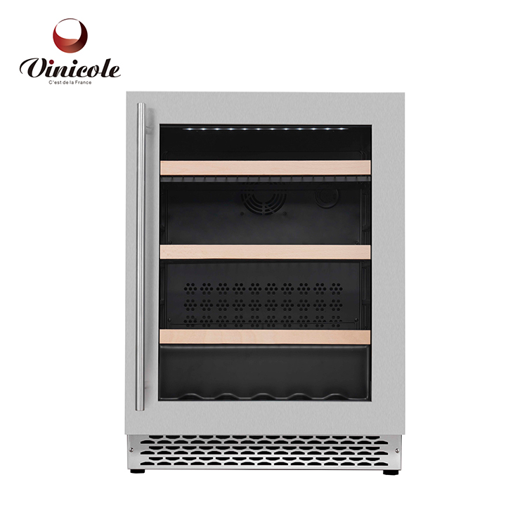 Seamless LED Bar Beer Freezer Commercial Cooler Semiconductor Electric Refrigerator