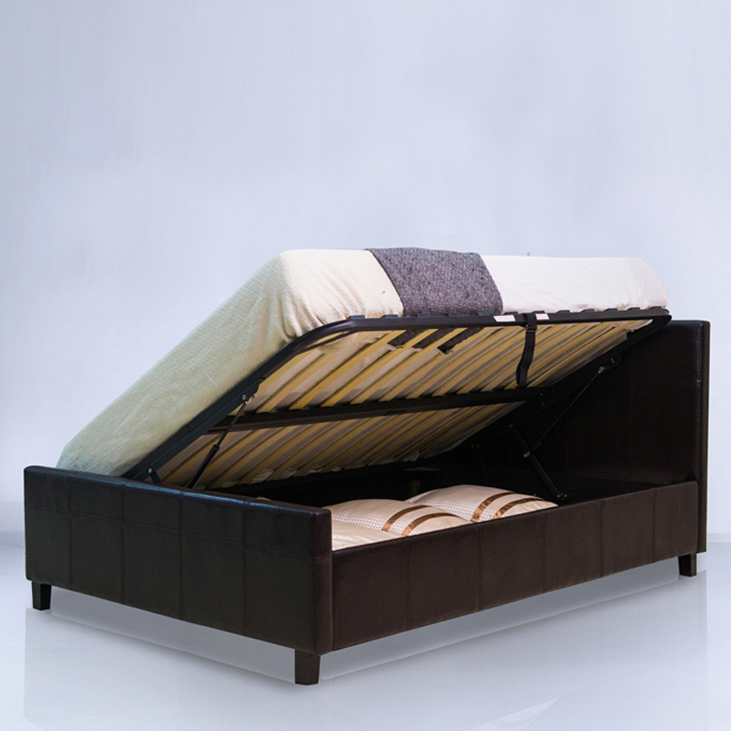 ПУ ПВХ Лифт хранения king size кровать