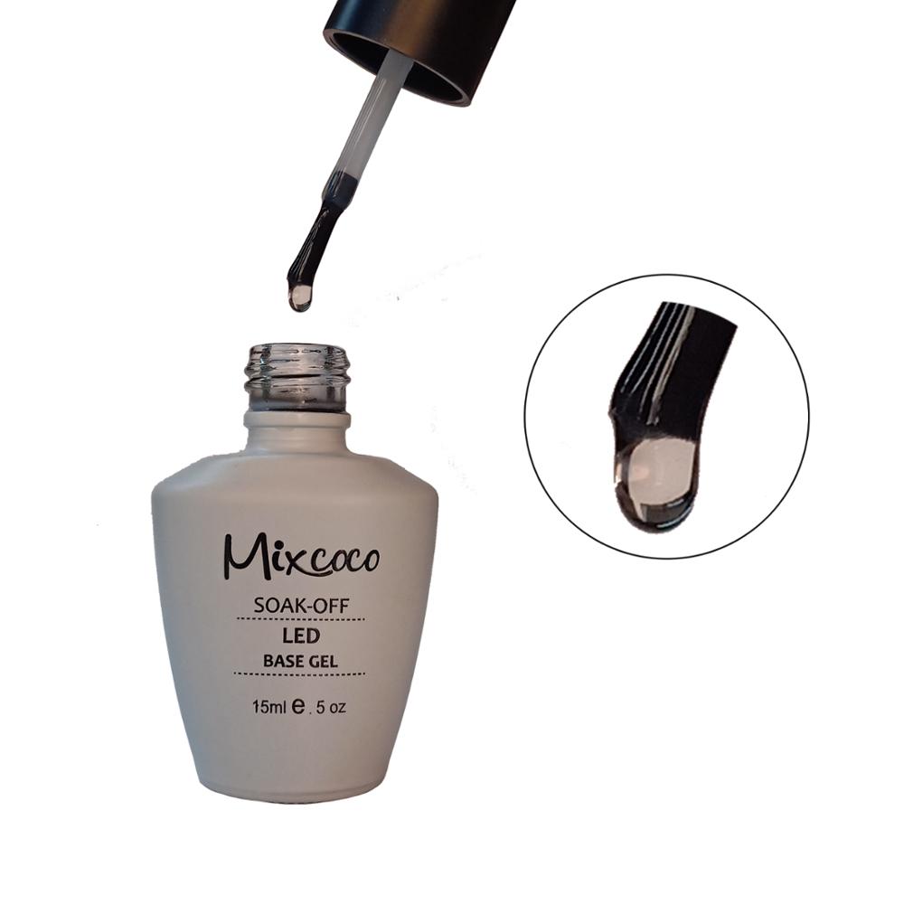 Базовое и топовое покрытие для гель-лака Mixcoco, Базовое покрытие для ногтей, Праймер, УФ Гель-лак, удаляется замачиванием