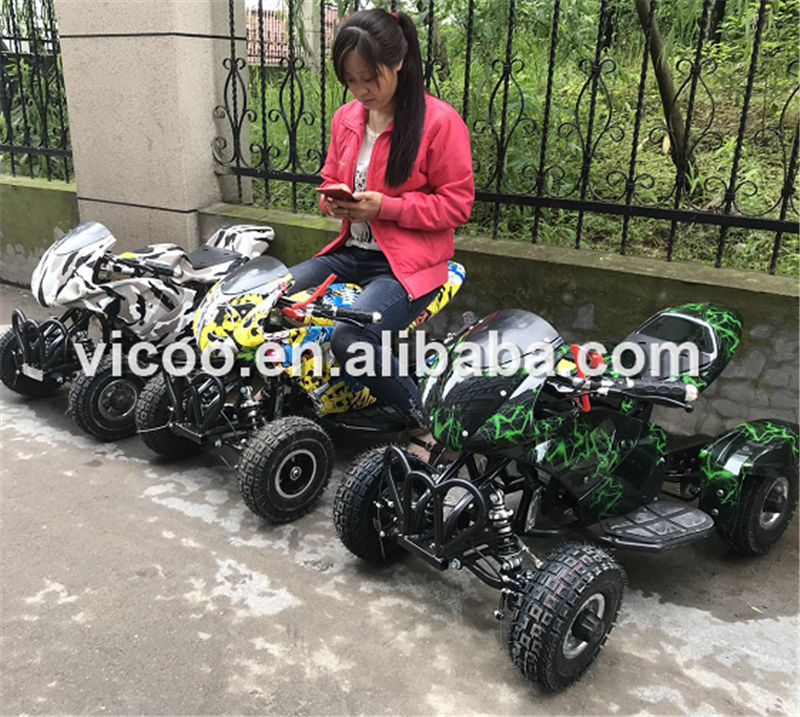 49cc 2 ход мини atv quad, дети газа powered ATV 50cc
