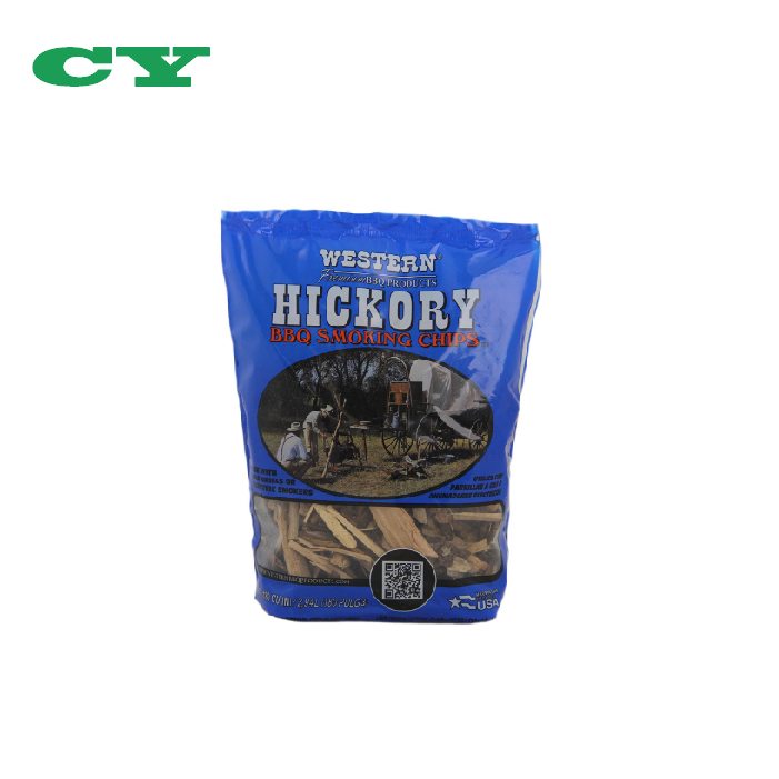Деревянные аромат дыма Hickory барбекю для фишек