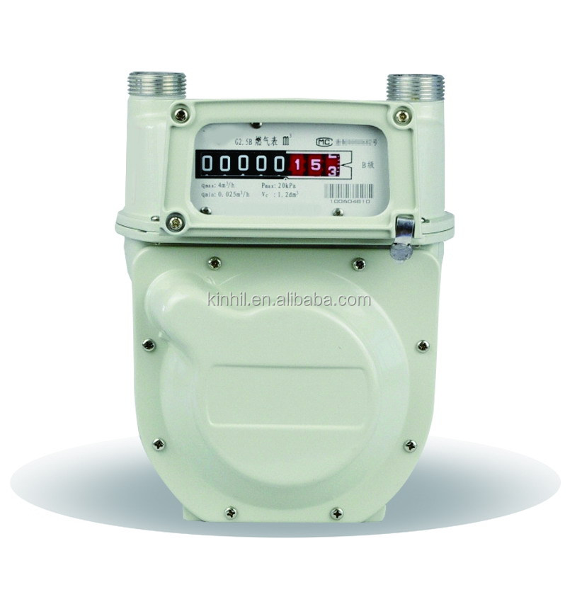 Газовый счетчик AGM G1.6 в алюминиевом корпусе