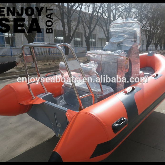 CE ПВХ или hypalon материала стеклопластиковый корпус лодки жесткой inflatablerib-470 лодка с ce