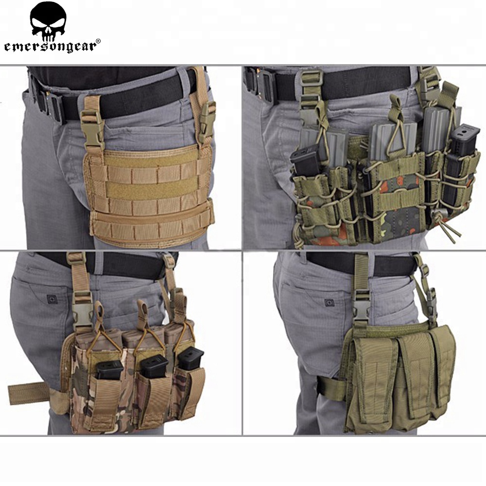 Emersongear тактический боевой зажим, модульный сброс ног, облегченная модульная мягкая панель, чехол для страйкбола, нейлоновый охотничий пистолет, кобура для пистолета, инструменты