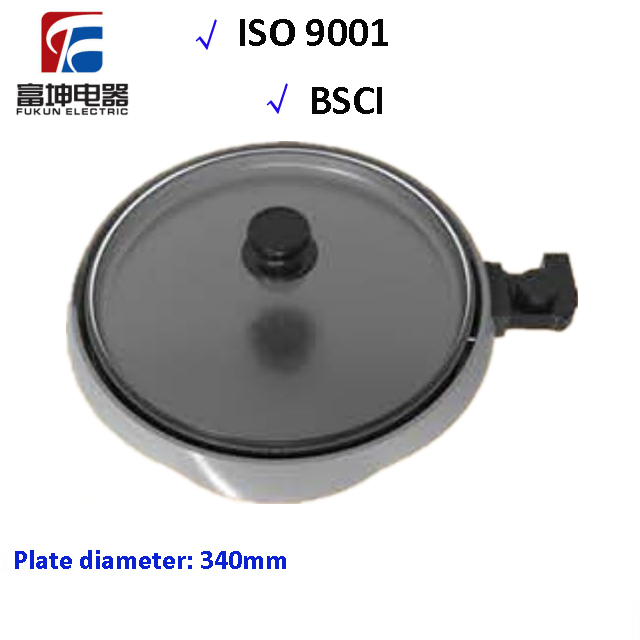 Household Round Meat Grill Pan Thermal Cooker