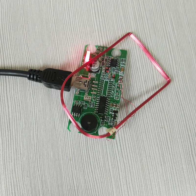 Usb-устройство чтения rfid-карт с имитацией клавиатуры, 5 В