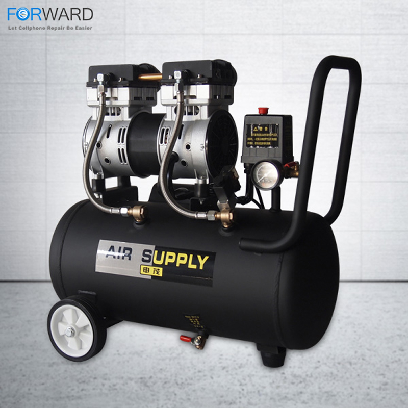 FORWARD 800W 30L черный воздушный компрессор с двумя впускными трубами для ОСА ламинатор подачи воздуха