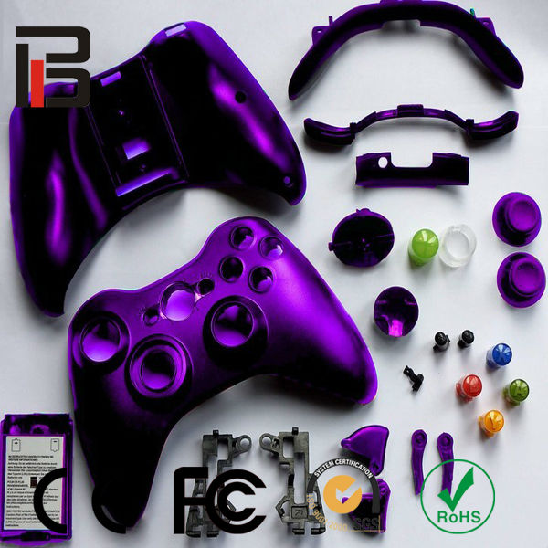 Хромированный корпус контроллера для корпуса xbox360