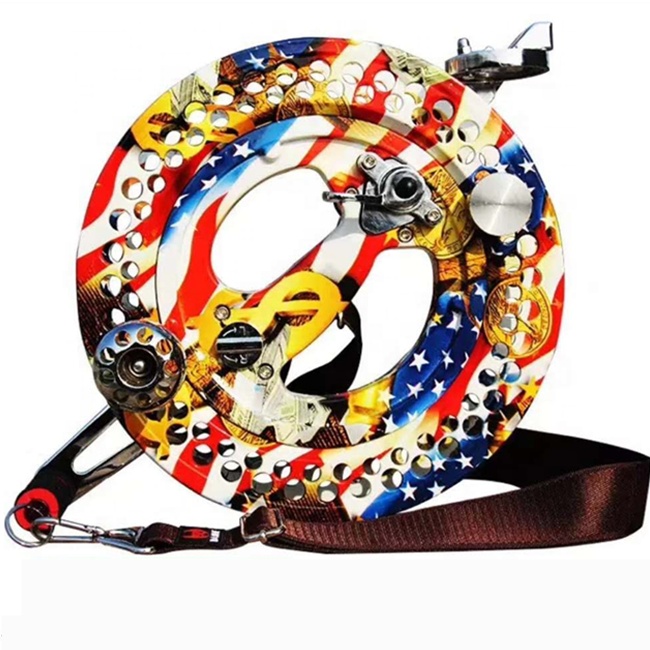 hot sale kite line reel blank kite winder wheel with straps brake system