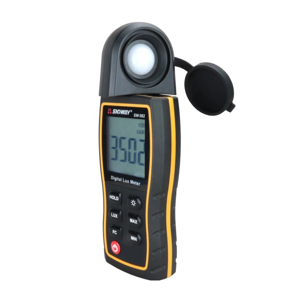 Цифровой luxmeter Lux/FC метр световой метр для фотографии Luminometer фотометр ручной спектрометр Illuminomete 200000Lux
