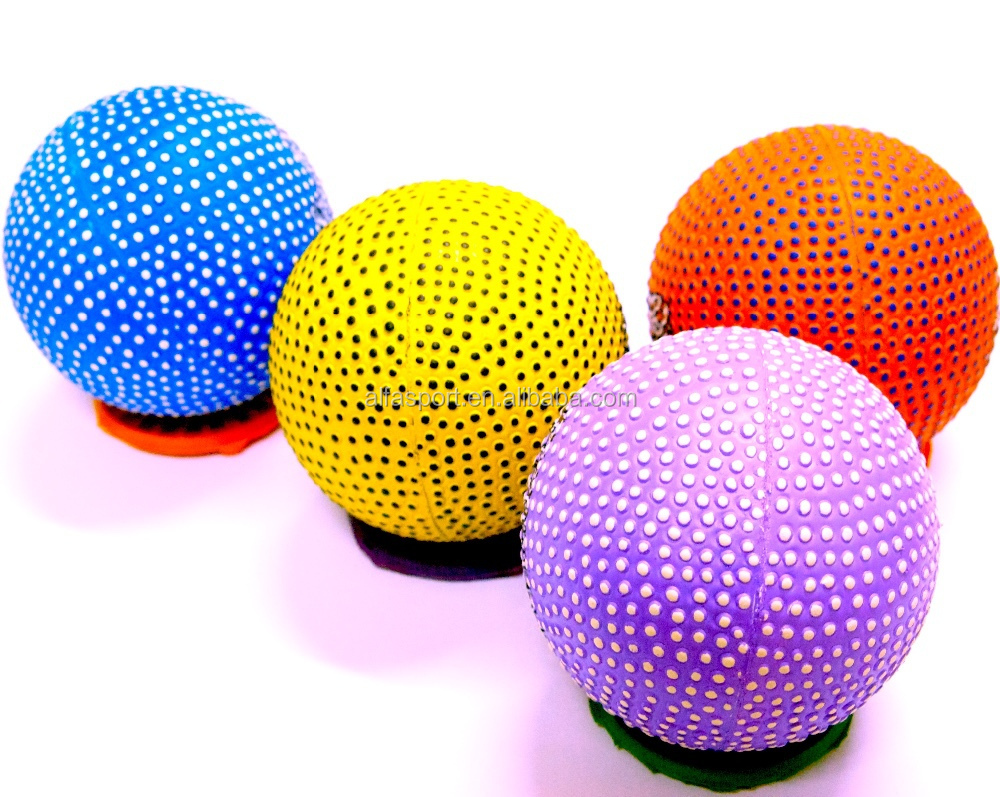 2016 New Inflatable Sports PVC Rubber Ball High Bounce with Spot Soft Kid Toy for Beach Play Customizable Logo Printing