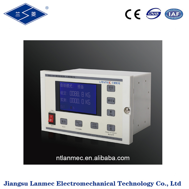 Plc automatic tension controller for printing machine