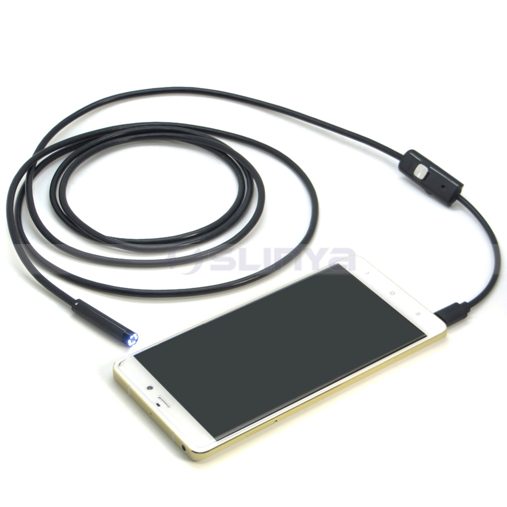 7 мм Android USB эндоскоп для мобильного телефона эндоскопа Инспекционная камера