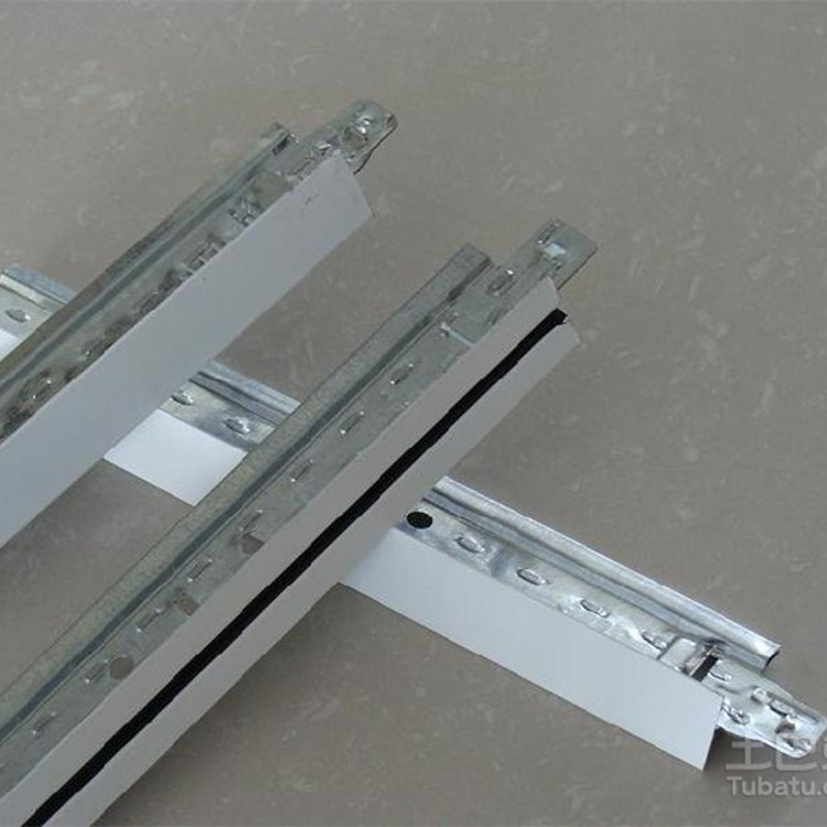 Т-образная решетка T24, Потолочная рама, аксессуары для ПВХ, гипсовая подвесная система для накладного потолка
