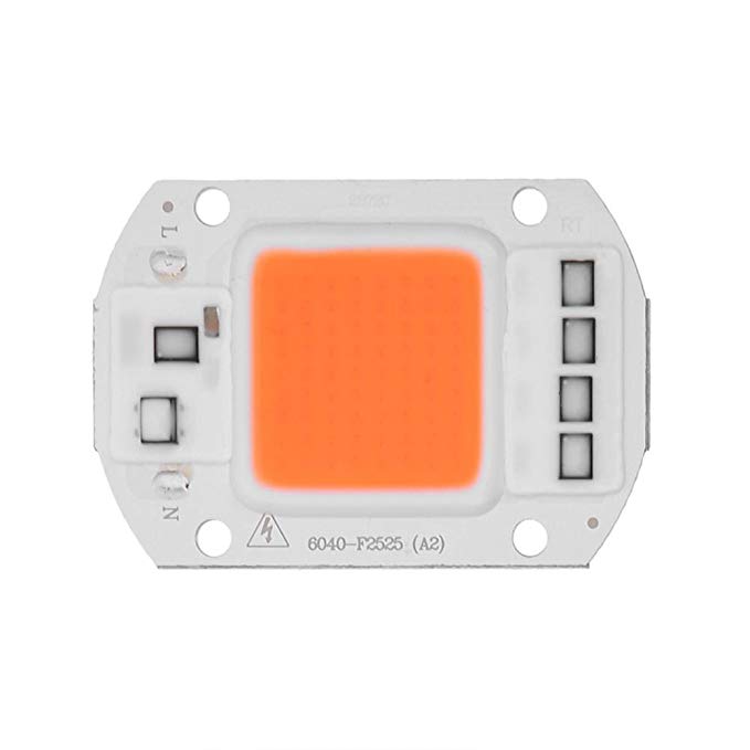 AC 110 V 220 V COB чип полный спектр 50 W для роста комнатных растений