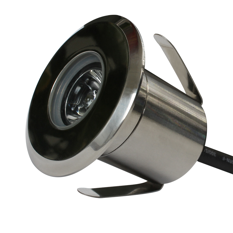 Новый продукт 316L нержавеющая сталь 1 Вт синий светодиод inground