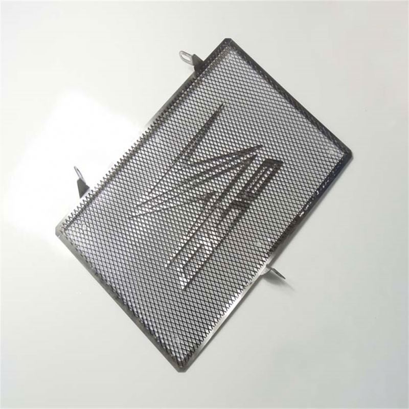 FRGKA011 Motorcycle Radiator Grille Cover cooler protector For Z800 Z 800 2013 2014 Silver