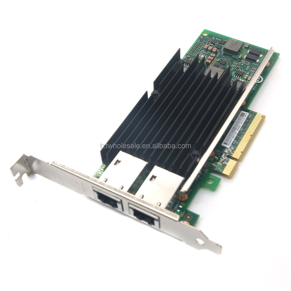 X540-T2 10GB PCIe 2,0 8x Ethernet сетевой серверный адаптер с двумя портами RJ45 интерфейс