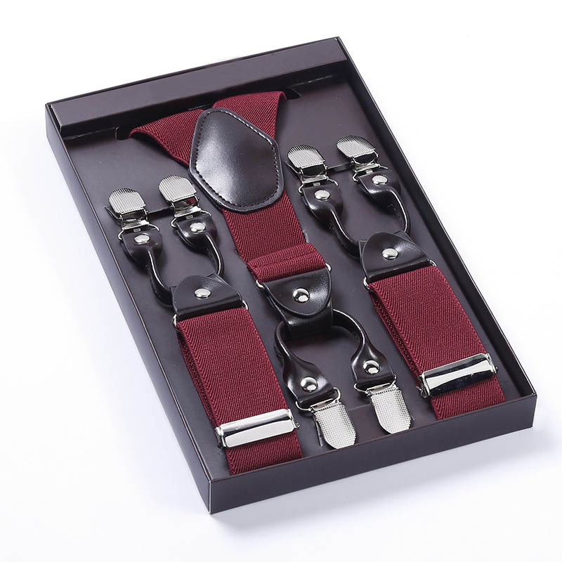 3.5cm Width Boxed Men High Quality Suspender