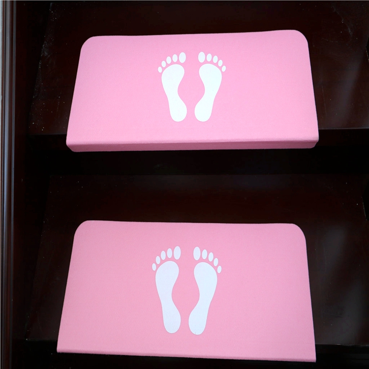 Горячие продажи след светящийся узор фетр лестницы проступи Self-adhensive Anti-slip ступени лестницы