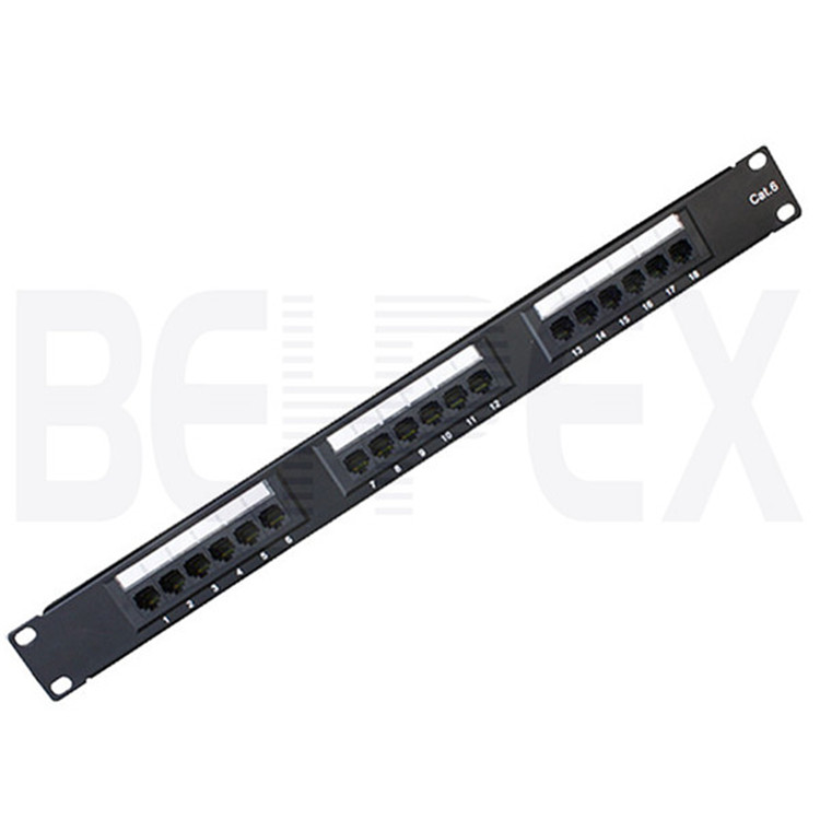 Высокое качество 24 порты RJ11 RJ45 Cat5e Cat6 Cat6a патч панель