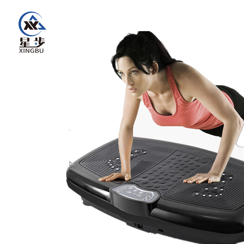 Music Player Fitness Vibration Platform Body Shaped Crazy Fit Plate Massage