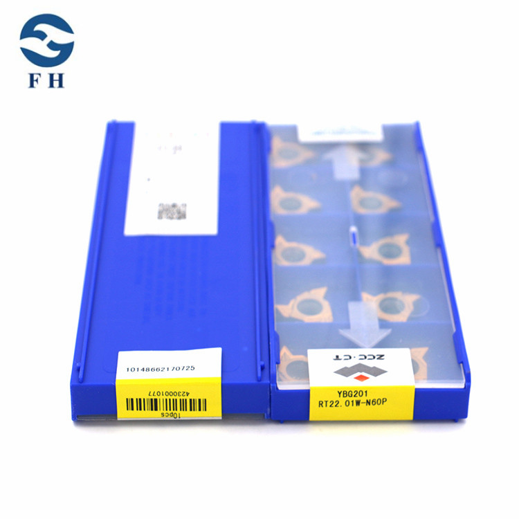 Zcct cnc tools zcc ct резьбовые вставки zcc режущие инструменты RT22.01W-N60P YBG201