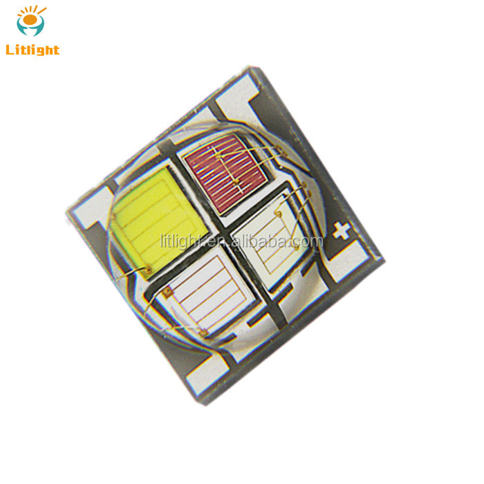 Высокомощный диод PLCC8 4 в 1, СВЕТОДИОДНЫЕ Чипы SMD 4 Вт, 8 Вт, 10 Вт, 4*3 Вт, 5050 RGBW, 12 Вт, RGB + белый диод для настенной стиральной машины