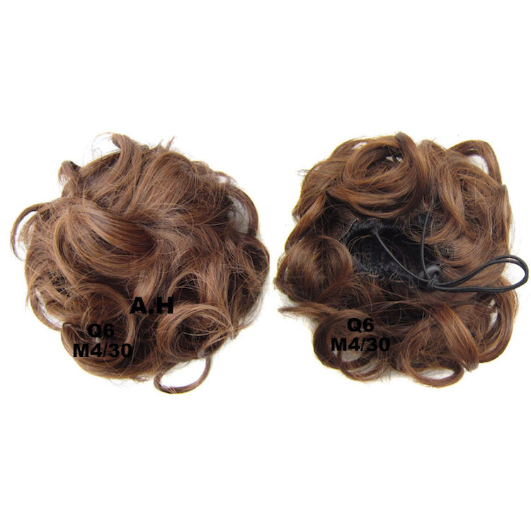 Fashion synthetic fiber hair accessories hair scrunchies wholesale